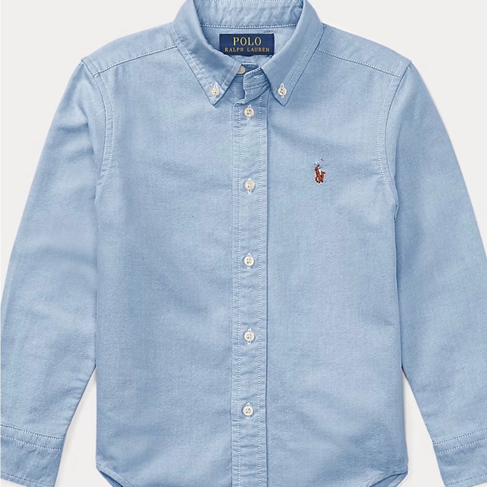 Polo by Ralph Lauren Kids Light Blue Button Down Shirt